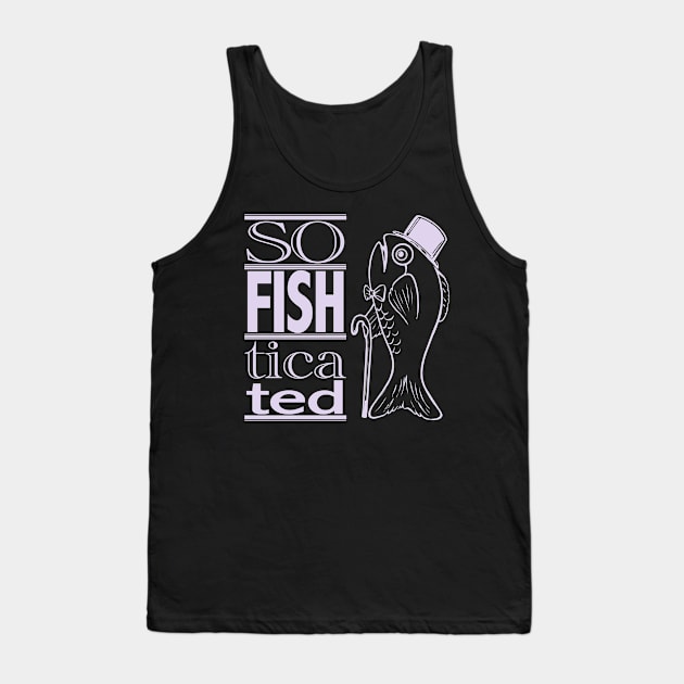 So Fish ticated (light on dark) Tank Top by ElephantShoe